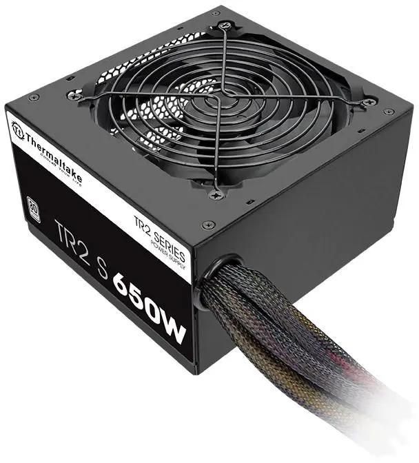 Блок питания Thermaltake TR2 S V2,  650Вт,  120мм,  черный, retail [ps-trs-0650nncweu-2/***sawe**]